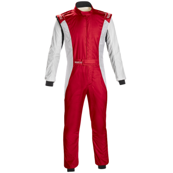 Sparco Competition US Suit - Red/White 001128SFIRSBN