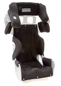 Ultra Shield Race Products - Ultra Shield Full Cover - Fits 17 in / 17.5"  SFI 39.2 Late Model Seat - Black