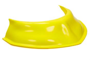 Dirt Defender Racing Products - Dirt Defender Racing Products 3-1/2" Height Hood Scoop 20" Wide Tapered Front Plastic - Yellow