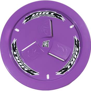 Dirt Defender Racing Products - Dirt Defender Racing Products Quick Release Fastener Mud Cover Vented Cover Only Plastic - Purple