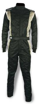Impact - Impact Phenom Racing Suit - XX-Large - Black/ Gray