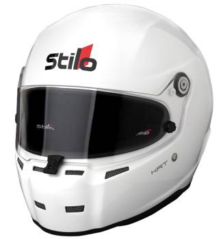Stilo - Stilo ST5 KRT Karting Helmet - White - X-Small / 54