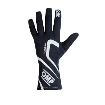 OMP Racing - OMP First-S Gloves - Black  - Large