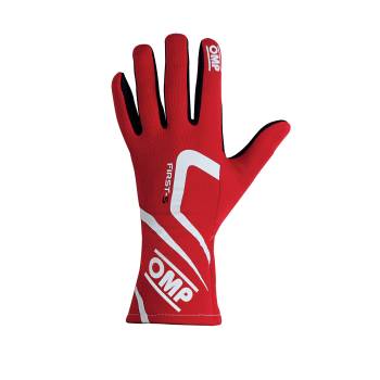 OMP Racing - OMP First-S Gloves - Red - Medium