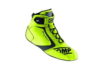 OMP Racing - OMP 40th Anniversary Shoe - Fluo Yellow - Size 8