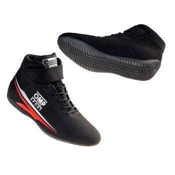 OMP Racing - OMP Sport Shoes MY2018 - Black - Euro Size 39/US Size 6