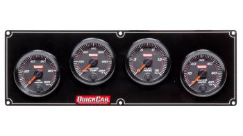 QuickCar Racing Products - QuickCar Redline 4 Gauge Panel - OP/WT/FP/WP