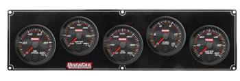QuickCar Racing Products - QuickCar Redline 5 Gauge Panel - OP/WT/OT/FP/WP