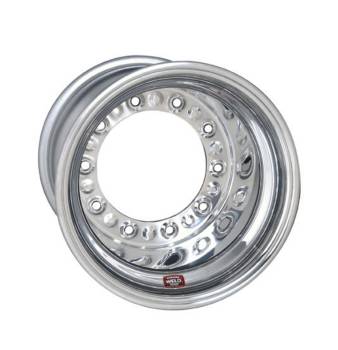 Weld Racing - Weld XL Wide 5 Wheel - 15' x 14" - 3" Back Spacing - Aluminum - Polished - Outer Bead-Loc
