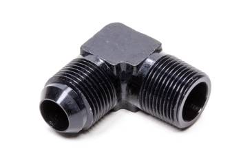 Fragola Performance Systems - Fragola Aluminum AN to NPT 90 Adapter - Black -16 AN to 3/4" NPT