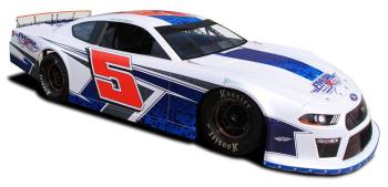 Five Star Race Car Bodies - Five Star 2019 Late Model Economy Complete Body Package - White