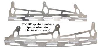 Five Star Race Car Bodies - Five Star 2019 Late Model Spoiler Replacement Brackets - 90 Degree - 2-Piece