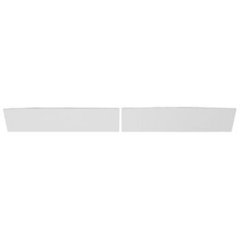 Five Star Race Car Bodies - Five Star 2019 Late Model Spoiler Replacement Blades - 6.5" - 90 Degree - 2-Piece
