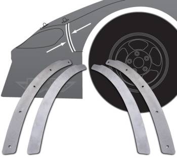 Five Star Race Car Bodies - Five Star 2019 Late Model Nose to Fender Backup Plate Kit (2 Pieces)