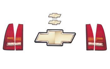 Five Star Race Car Bodies - Five Star 2002 Chevy Short Track Truck Taillight Decals