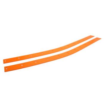 Five Star Race Car Bodies - Five Star Lower Nose Wear Strips - Fluorescent Orange
