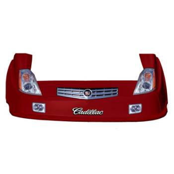 Five Star Race Car Bodies - Five Star Cadillac XLR MD3 Complete Nose and Fender Combo Kit - Red (Gen 1)