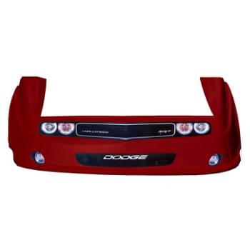 Five Star Race Car Bodies - Five Star Challenger MD3 Complete Nose and Fender Combo Kit - Red (Older Style)