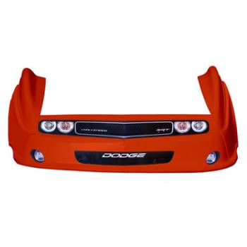 Five Star Race Car Bodies - Five Star Challenger MD3 Complete Nose and Fender Combo Kit - Orange (Newer Style)