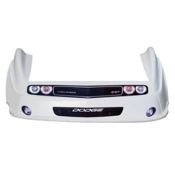 Five Star Race Car Bodies - Five Star Challenger MD3 Complete Nose and Fender Combo Kit - White (Newer Style)