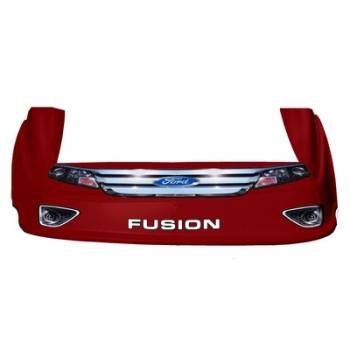 Five Star Race Car Bodies - Five Star Ford Fusion MD3 Complete Nose and Fender Combo Kit - Red (Older Style)