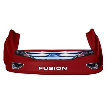 Five Star Race Car Bodies - Five Star Ford Fusion MD3 Complete Nose and Fender Combo Kit - Red (Newer Style)