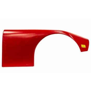 Five Star Race Car Bodies - Five Star ABC Plastic Fender - Red - Right (Only) - For use with 10" Tires