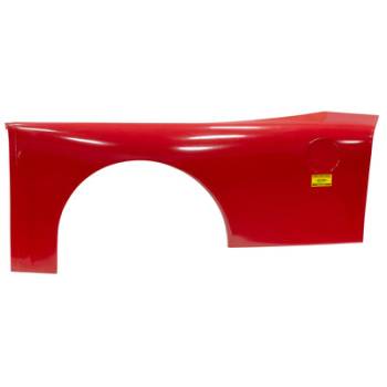 Five Star Race Car Bodies - Five Star ABC ULTRAGLASS Quarter Panel - Greenhouse Style Body - Red - Left (Only)