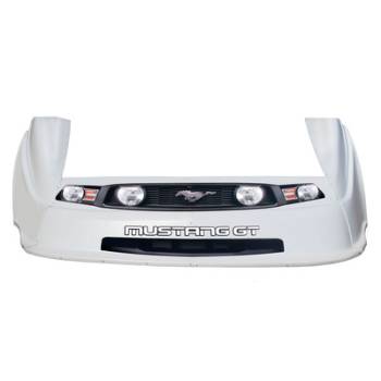 Five Star Race Car Bodies - Five Star Mustang MD3 Complete Nose and Fender Combo Kit - White (Older Style)