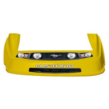 Five Star Race Car Bodies - Five Star Mustang MD3 Complete Nose and Fender Combo Kit - Yellow (Older Style)