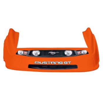 Five Star Race Car Bodies - Five Star Mustang MD3 Complete Nose and Fender Combo Kit - Orange (Newer Style)