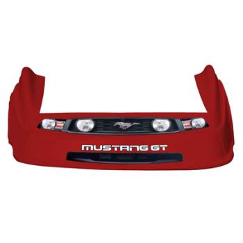 Five Star Race Car Bodies - Five Star Mustang MD3 Complete Nose and Fender Combo Kit - Red (Newer Style)