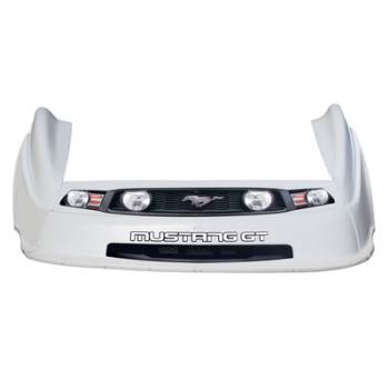 Five Star Race Car Bodies - Five Star Mustang MD3 Complete Nose and Fender Combo Kit - White (Newer Style)