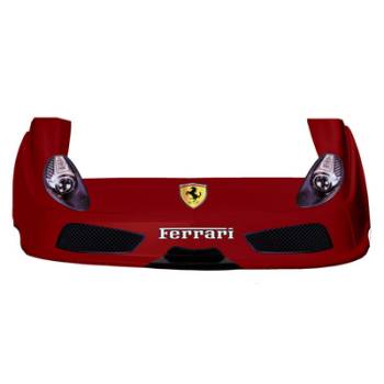 Five Star Race Car Bodies - Five Star Ferrari MD3 Complete Nose and Fender Combo Kit - Red (Older Style)