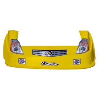Five Star Race Car Bodies - Five Star Cadillac XLR MD3 Complete Nose and Fender Combo Kit - Yellow (Gen 1)