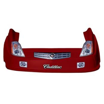 Five Star Race Car Bodies - Five Star Cadillac XLR MD3 Complete Nose and Fender Combo Kit - Red (Gen 2)