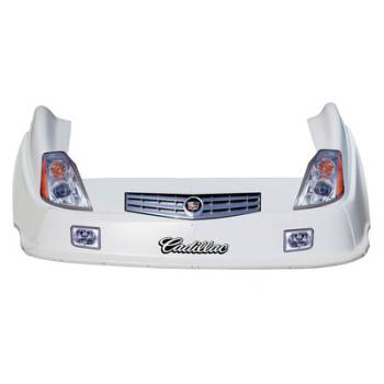 Five Star Race Car Bodies - Five Star Cadillac XLR MD3 Complete Nose and Fender Combo Kit - White (Gen 2)