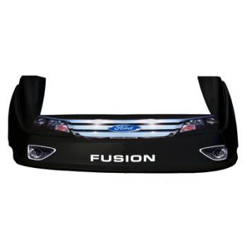 Five Star Race Car Bodies - Five Star Ford Fusion MD3 Complete Nose and Fender Combo Kit - Black (Older Style)