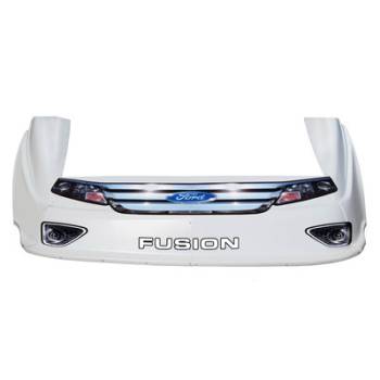 Five Star Race Car Bodies - Five Star Ford Fusion MD3 Complete Nose and Fender Combo Kit - White (Older Style)