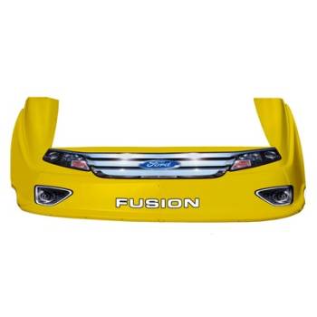 Five Star Race Car Bodies - Five Star Ford Fusion MD3 Complete Nose and Fender Combo Kit - Yellow (Older Style)
