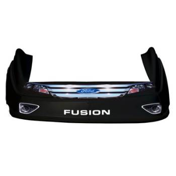 Five Star Race Car Bodies - Five Star Ford Fusion MD3 Complete Nose and Fender Combo Kit - Black (Newer Style)
