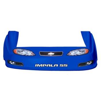Five Star Race Car Bodies - Five Star Impala MD3 Complete Nose and Fender Combo Kit - Chevron Blue (Older Style)