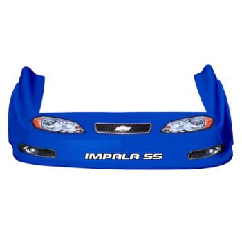 Five Star Race Car Bodies - Five Star Impala MD3 Complete Nose and Fender Combo Kit - Chevron Blue (Newer Style)