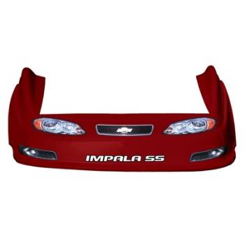Five Star Race Car Bodies - Five Star Impala MD3 Complete Nose and Fender Combo Kit - Red (Newer Style)