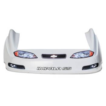 Five Star Race Car Bodies - Five Star Impala MD3 Complete Nose and Fender Combo Kit - White (Newer Style)