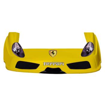 Five Star Race Car Bodies - Five Star Ferrari MD3 Complete Nose and Fender Combo Kit - Yellow (Older Style)
