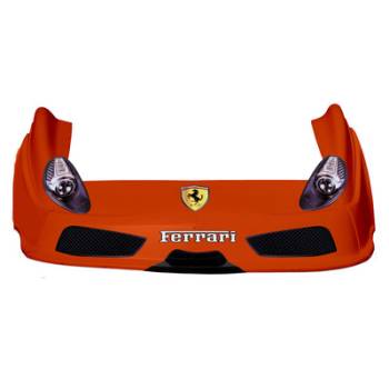 Five Star Race Car Bodies - Five Star Ferrari MD3 Complete Nose and Fender Combo Kit - Orange (Newer Style)