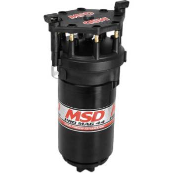 MSD - MSD Pro Mag 44 Amp Generator - CCW Rotation - Black - Standard Cap - Band Clamp