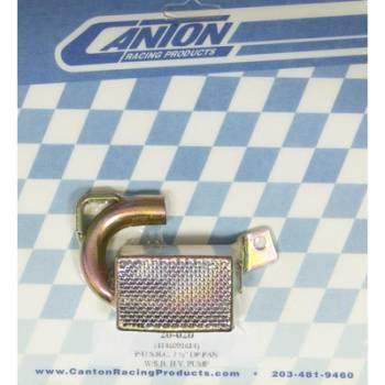 Canton Racing Products - Canton Oil Pump Pick-Up - SB Chevy Drag Race, Road Race High Volume Pump 7.5 Deep Oil Pan - Fits CAN11-160 Series Oil Pans