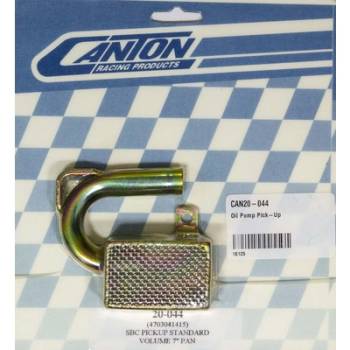 Canton Racing Products - Canton Oil Pump Pick-Up - SB Chevy - Road Race Standard Volume Pump 7 Deep Oil Pan